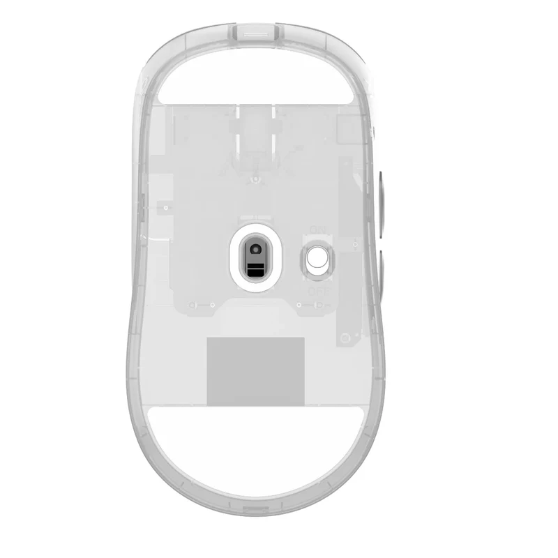 ATK Blazing Sky Zero Extreme Lightweight Wireless Gaming Mouse (Translucent Orange, Frosted Translucent)