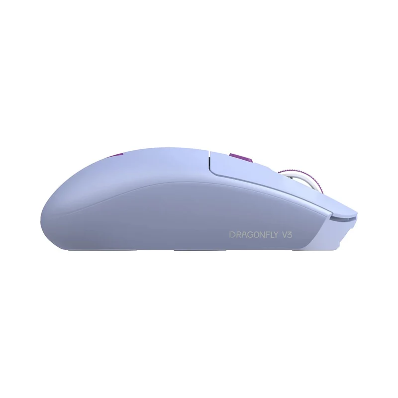 VXE Dragonfly V3 Pro Wireless Gaming & Office Mouse (Purple, Black, White)