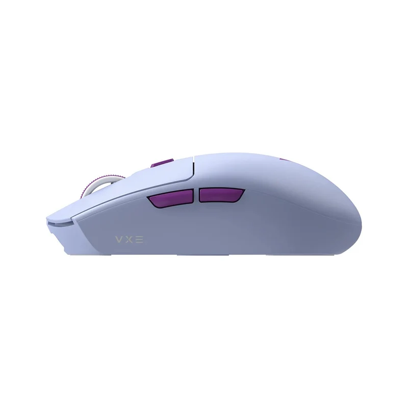 VXE Dragonfly V3 Pro Wireless Gaming & Office Mouse (Purple, Black, White)
