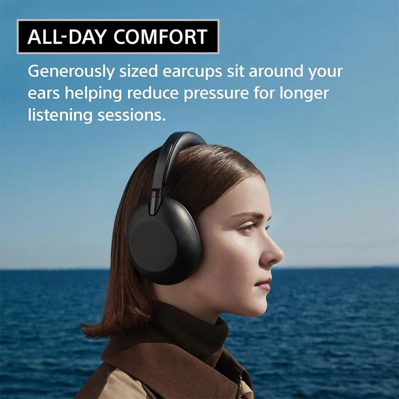 Sony 1000X The Collexion Wireless Noise Cancelling Bluetooth Headphones (Black, White)