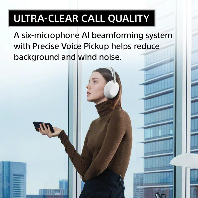 Sony 1000X The Collexion Wireless Noise Cancelling Bluetooth Headphones (Black, White)