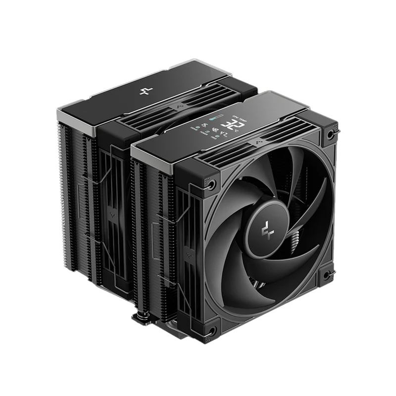 DeepCool AK620 G2 Digital NYX AI Dynamic Adjustment CPU Cooler with Digital Display (Black) (R-AK620G2-BKNNMN-GJD-1)