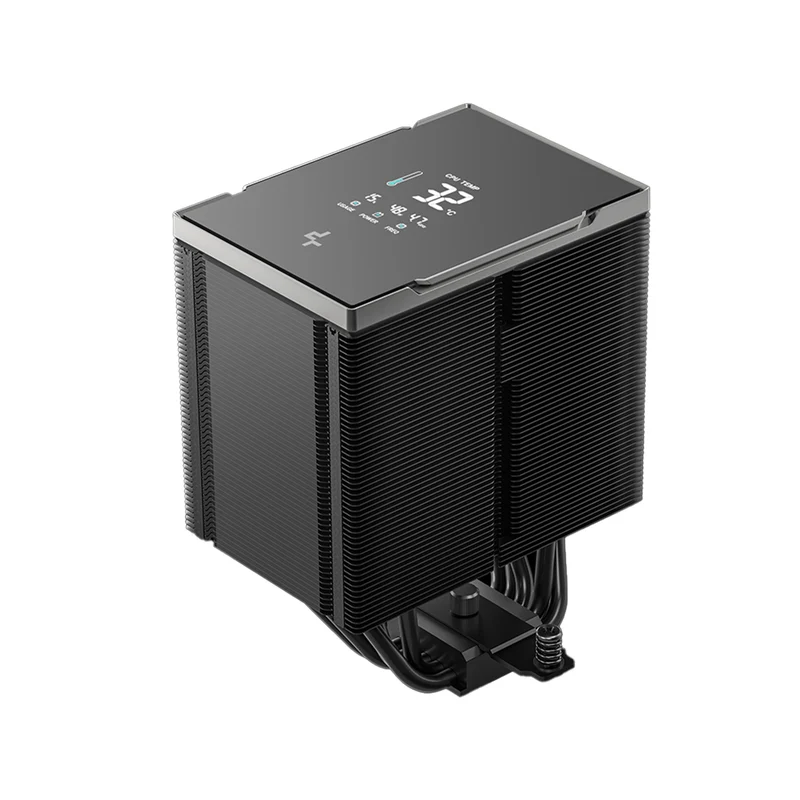 DeepCool AK500 G2 Digital NYX AI Dynamic Adjustment CPU Cooler with Digital Display (Black) (R-AK500G2-BKNNMN-GJD-1)