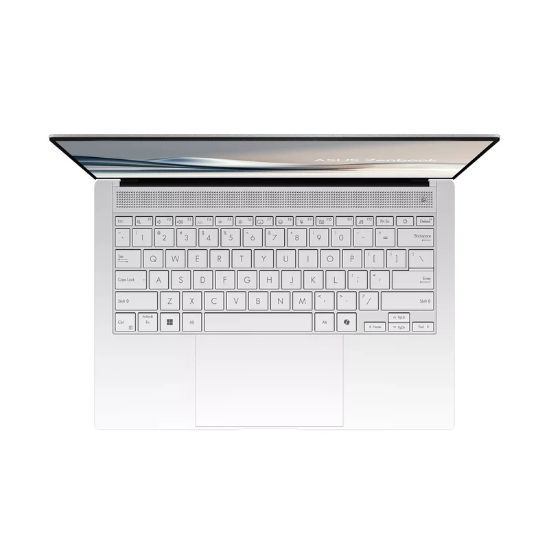 Asus Zenbook S UX5406SA-PZ586WSM Laptop (Scandinavian White) | 14" 3K (2880x1800) OLED | Ultra 7 258V | 32GB RAM | 1TB SSD | Intel Arc Graphics | Windows 11 Home + MS Office Home & Student 2021 + MS 365 Basic + AP4600 Backpack