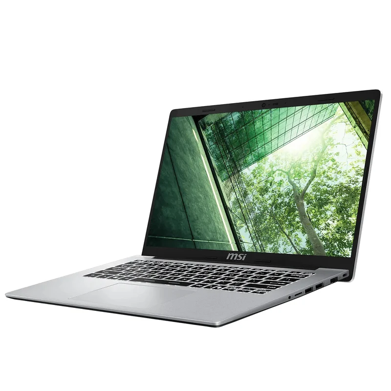 MSI Modern 14 F13MG-244PH Laptop (Urban Silver) | 14" FHD (1920x1080) | i5-1334U | 16GB RAM | 512GB SSD | Intel Iris Xe Graphics | Windows 11 Home | MS Office Home & Student 2021 + MSI Sleeve Bag GP