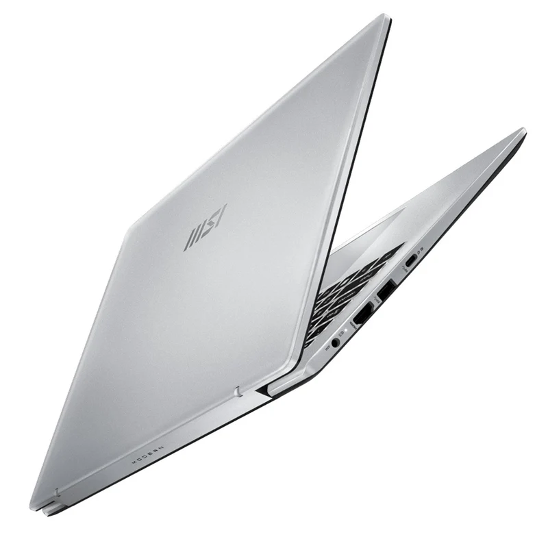 MSI Modern 14 F13MG-244PH Laptop (Urban Silver) | 14" FHD (1920x1080) | i5-1334U | 16GB RAM | 512GB SSD | Intel Iris Xe Graphics | Windows 11 Home | MS Office Home & Student 2021 + MSI Sleeve Bag GP