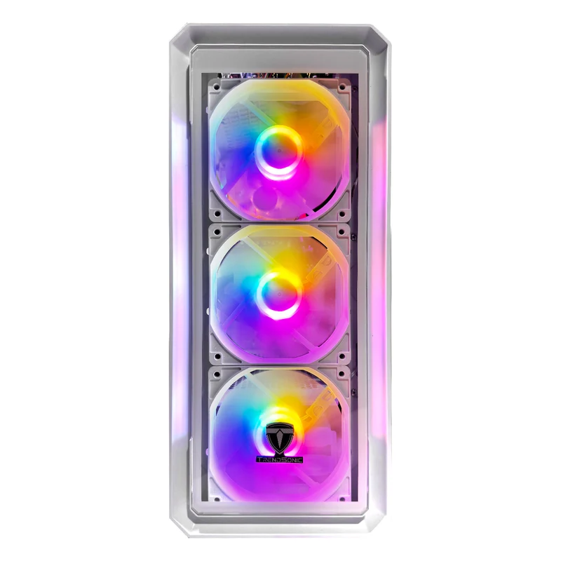 Sigma Hermes White Desktop Gaming PC | AMD Ryzen 5 7500F | 16GB (2x8GB) RAM | 1TB SSD | RTX 5060 | Windows 11 Pro