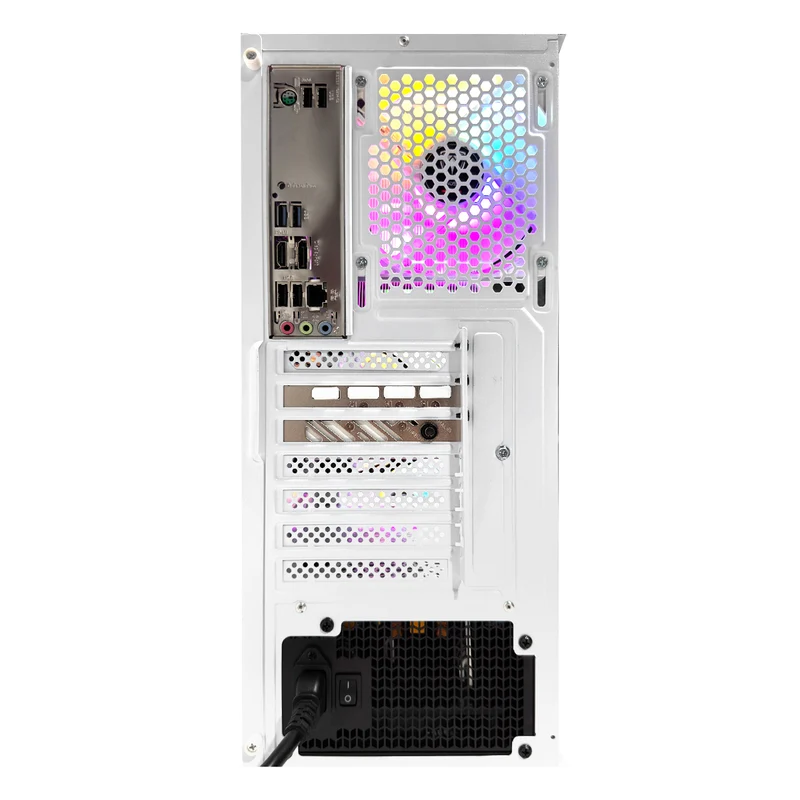 Sigma Hermes White Desktop Gaming PC | AMD Ryzen 5 7500F | 16GB (2x8GB) RAM | 1TB SSD | RTX 5060 | Windows 11 Pro