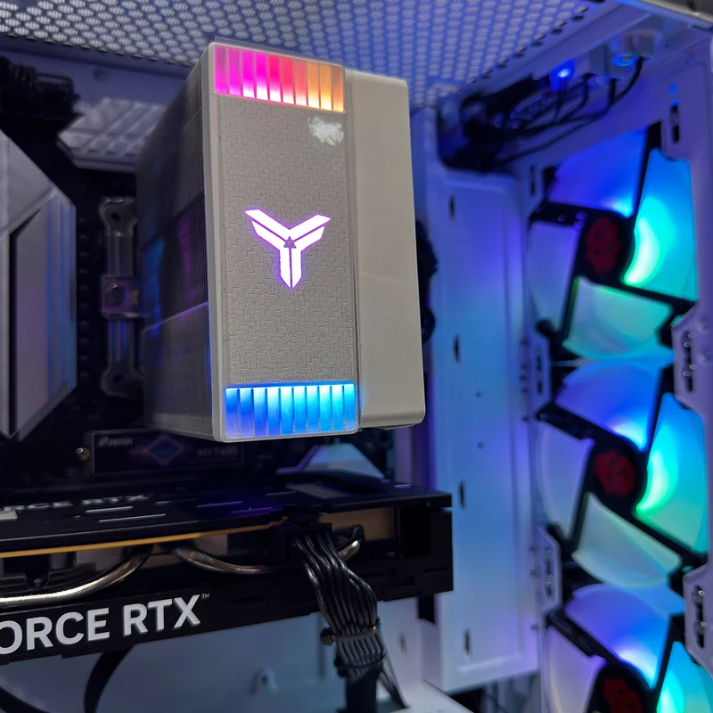 Sigma Aurora White Desktop Gaming PC | AMD Ryzen 5 7500F | 16GB (2x8GB) RAM | 1TB SSD | RTX 5060 | Windows 11 Pro