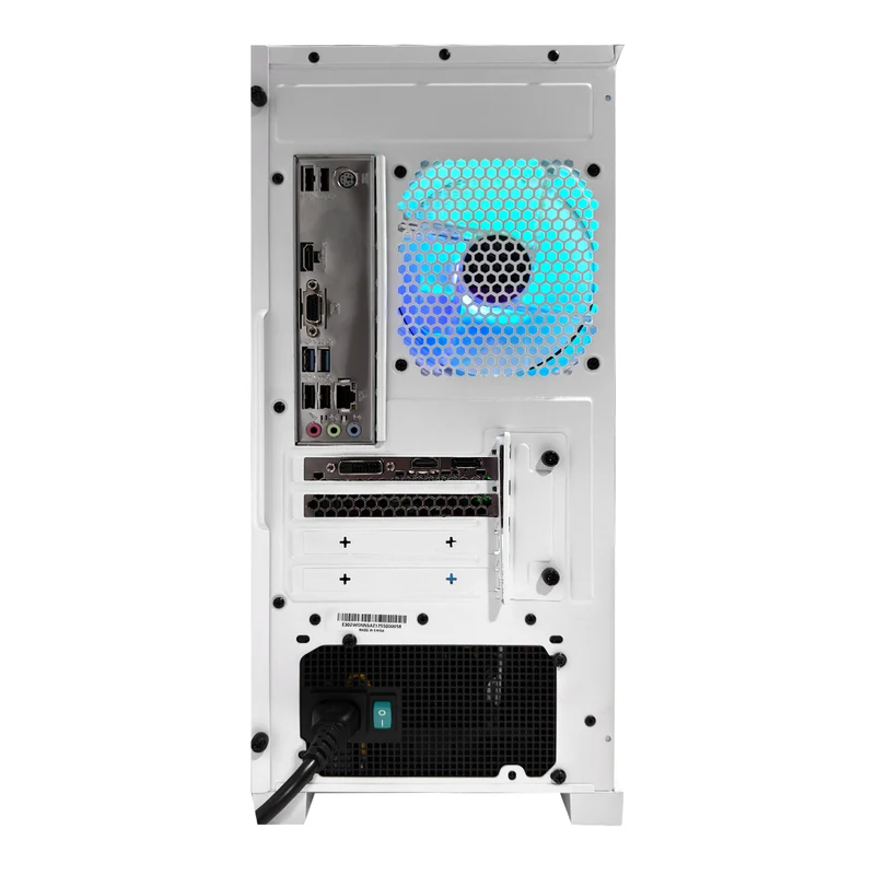 Alpha Master Elite White Desktop Gaming PC | AMD Ryzen 5 5500 | 16GB (2x8GB) RAM | 512GB SSD | RTX 3050 | Windows 11 Pro