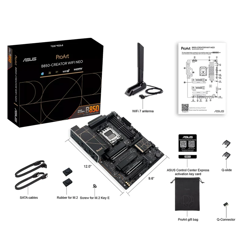 ASUS ProArt B850-Creator WiFi Neo DDR5 AMD Motherboard
