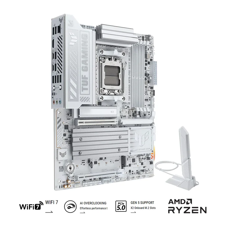 ASUS TUF Gaming X870-Pro WiFi7 W Neo DDR5 AMD Motherboard