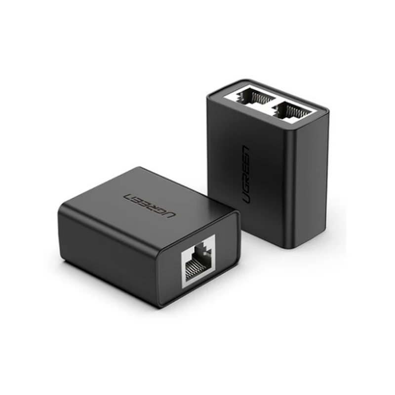 Ugreen RJ45 Splitter Adapter - 2-Pack (Black) (CM210/50923)