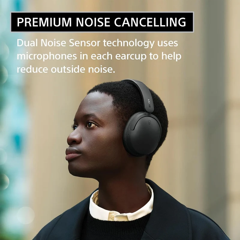 Sony WH-CH730N Wireless Noise Canceling Over-Ear Headphones (Beige, Black, Blue, Pink)