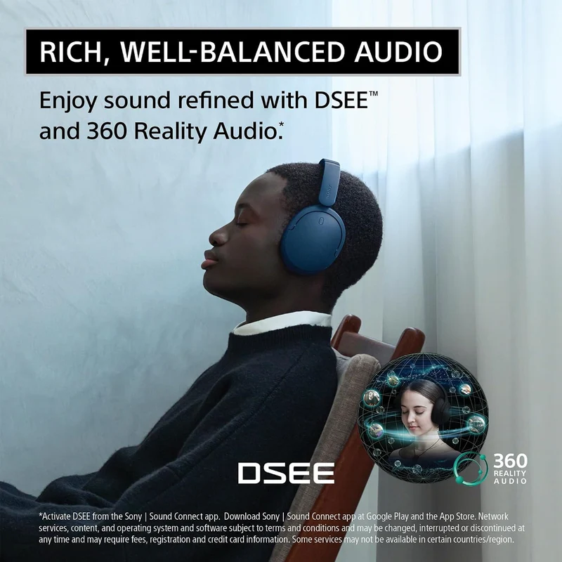 Sony WH-CH730N Wireless Noise Canceling Over-Ear Headphones (Beige, Black, Blue, Pink)