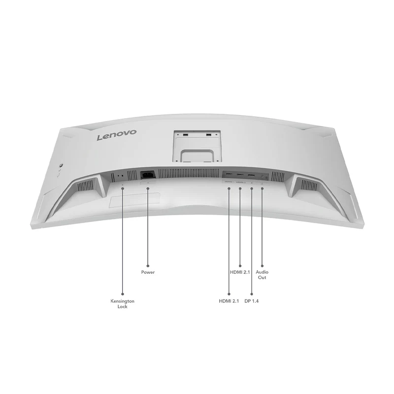 Lenovo L34W-4C 68F0GAC3PH 34" WQHD (3440x1440) 120Hz 1ms MPRT 4ms (Extreme Mode) VA Monitor with Tilt and Height Adjust Stand (Cloud Grey)