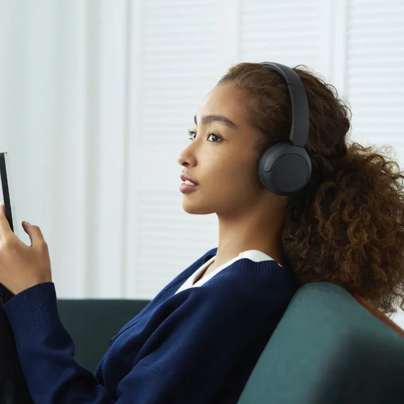 Sony WH-CH530 Wireless Headphones (Black, Cobalt, Coral Pink, Mint, Pink, White)