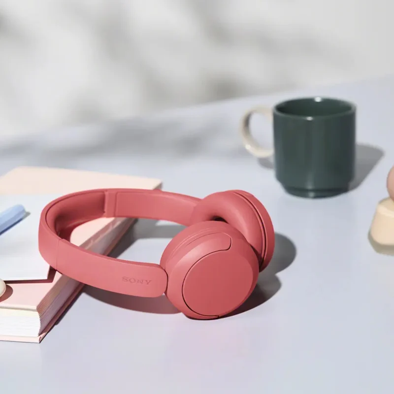 Sony WH-CH530 Wireless Headphones (Black, Cobalt, Coral Pink, Mint, Pink, White)