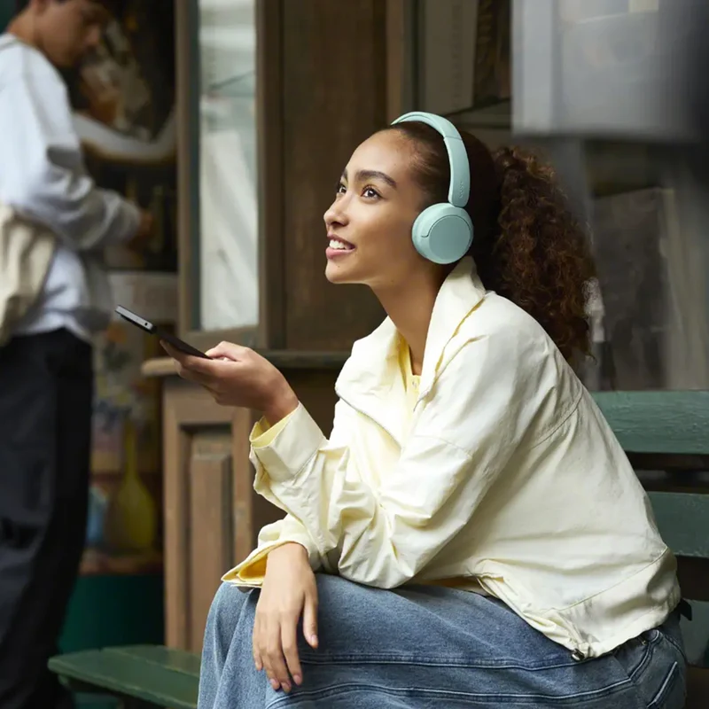 Sony WH-CH530 Wireless Headphones (Black, Cobalt, Coral Pink, Mint, Pink, White)