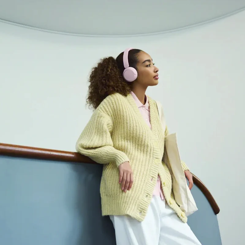 Sony WH-CH530 Wireless Headphones (Black, Cobalt, Coral Pink, Mint, Pink, White)