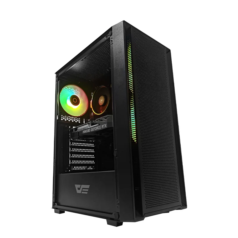 Alpha A305 Black Desktop Gaming PC | AMD Ryzen 5 5500 | 16GB (2x8GB) RAM | 512GB SSD | RXT 3050 | Windows 11 Pro