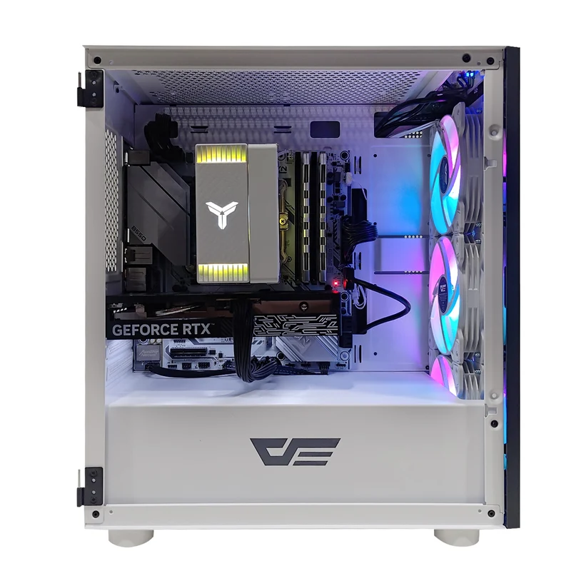 Sigma DLM 21 White Desktop Gaming PC | AMD Ryzen 5 5600 | 16GB (2x8GB) RAM | 1TB SSD | RTX 5060 | Windows 11 Pro