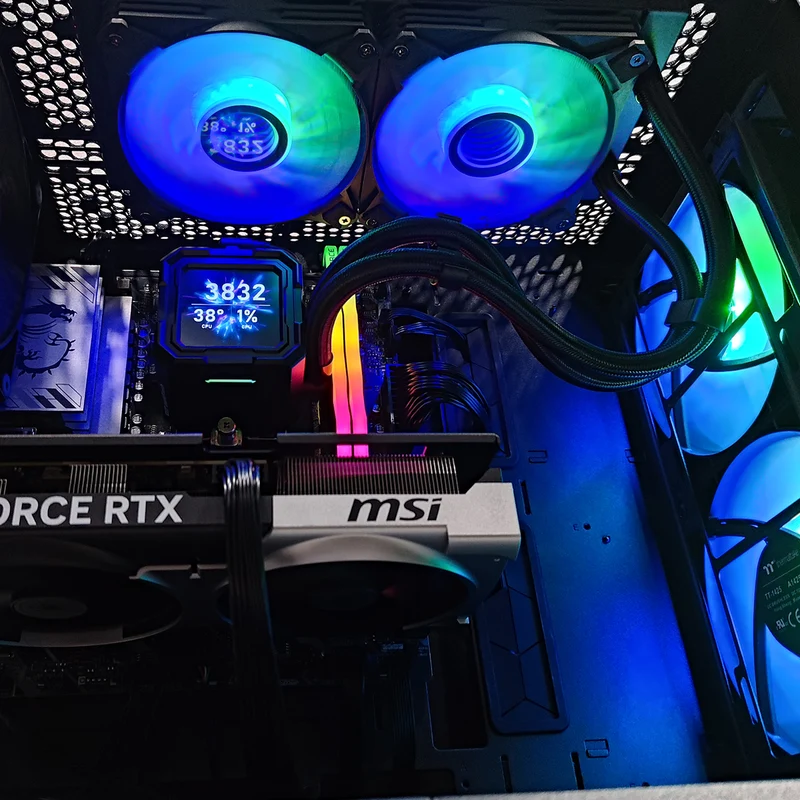 Optima Ceres 350 MX Black Desktop Gaming PC | AMD Ryzen 7 9700X | 32GB (2x16GB) RAM | 1TB SSD | RTX 5070 | Windows 11 Pro