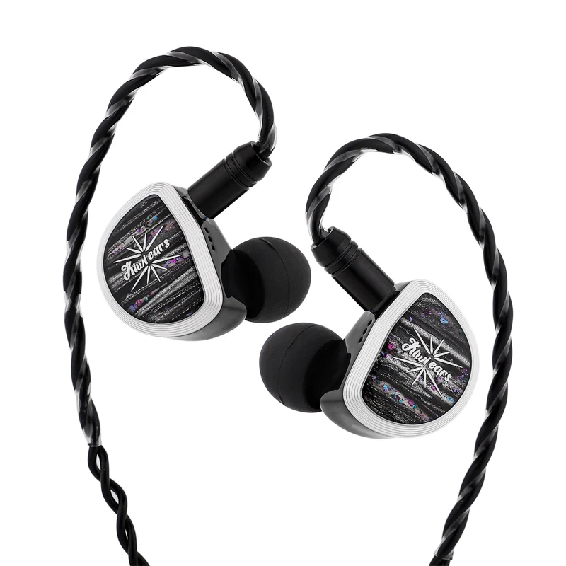 Kiwi Ears Aether In-Ear Monitor 15.3mm Large Planar Driver Earphone Hi-Fi Gaming Earbuds with 2Pin Detachable Cable