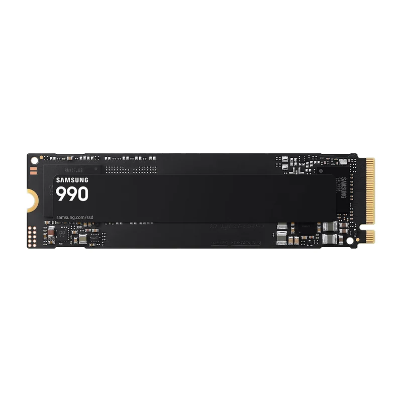 Samsung 990 PCIe 4.0 x4 NVMe M.2 SSD (1TB, 2TB) (MZ-V9V1T0BW, MZ-V9V2T0BW)