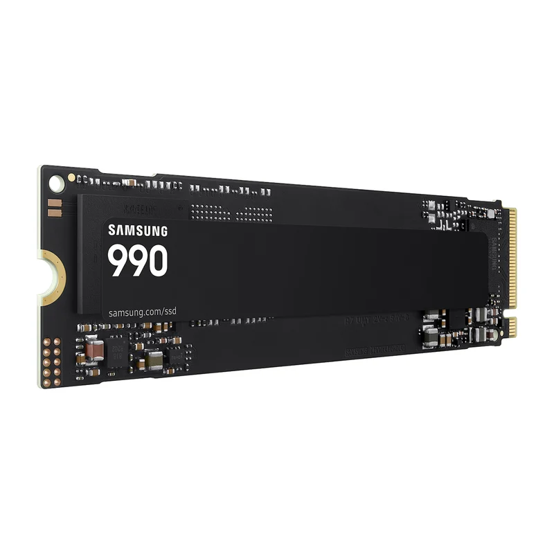 Samsung 990 PCIe 4.0 x4 NVMe M.2 SSD (1TB, 2TB) (MZ-V9V1T0BW, MZ-V9V2T0BW)