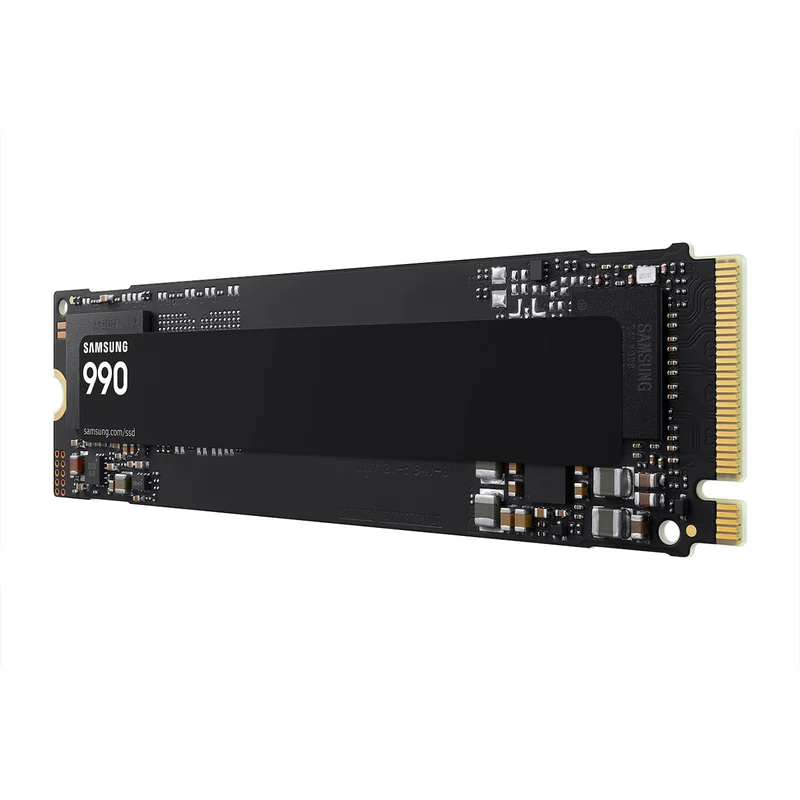Samsung 990 PCIe 4.0 x4 NVMe M.2 SSD (1TB, 2TB) (MZ-V9V1T0BW, MZ-V9V2T0BW)