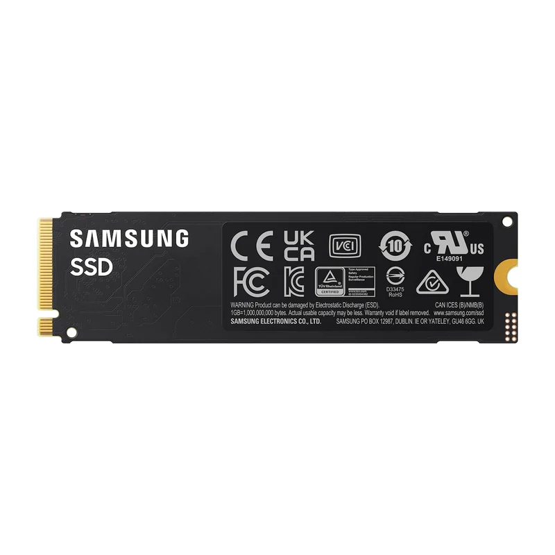 Samsung 990 PCIe 4.0 x4 NVMe M.2 SSD (1TB, 2TB) (MZ-V9V1T0BW, MZ-V9V2T0BW)