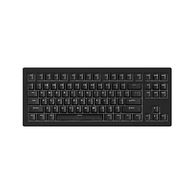 Akko 5087 V3 Tri-Mode RGB Hot-Swappable Magnetic Keyboard Black Transparent (Flash Switch) (016-052-079-049-050)