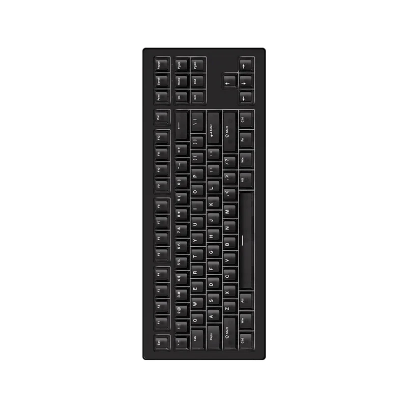 Akko 5087 V3 Tri-Mode RGB Hot-Swappable Magnetic Keyboard Black Transparent (Flash Switch) (016-052-079-049-050)