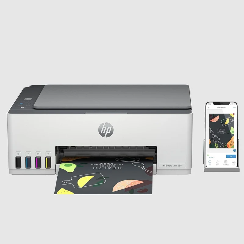 HP Smart Tank 580 All-in-One Wireless Printer (1F3Y2A)