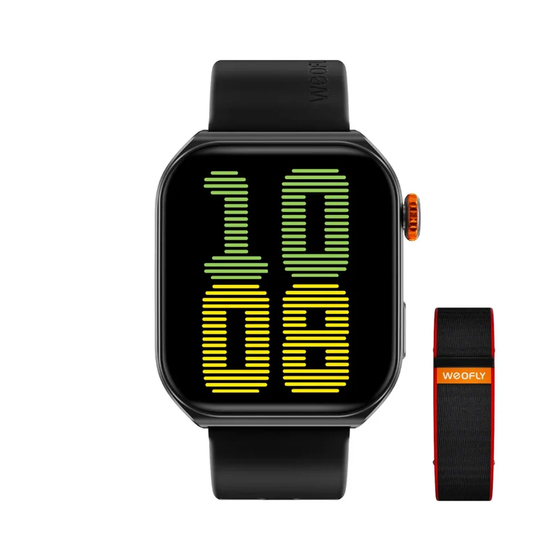 Weofly Edge 2 Smartwatch (Black, Gold, Silver) (WFEG625BL, WFEG625GD, WFEG625SL)