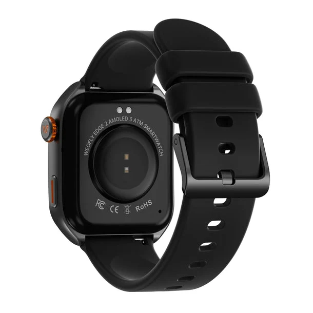 Weofly Edge 2 Smartwatch (Black, Gold, Silver) (WFEG625BL, WFEG625GD, WFEG625SL)