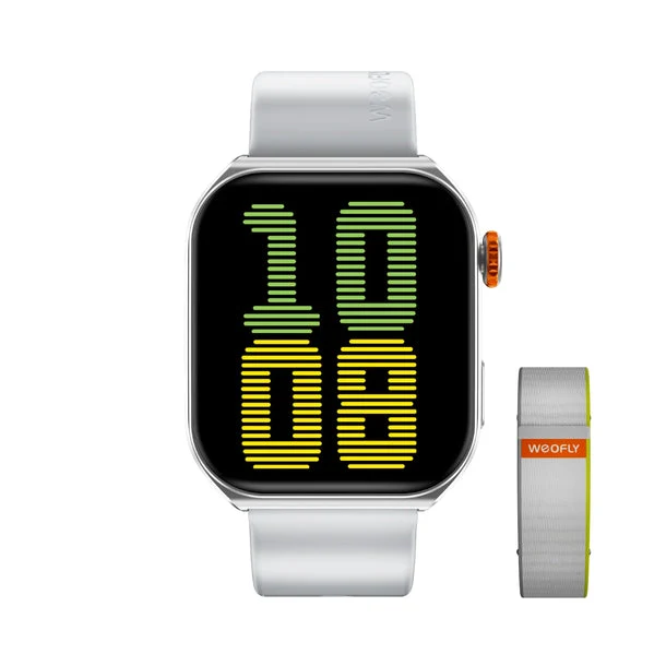 Weofly Edge 2 Smartwatch (Black, Gold, Silver) (WFEG625BL, WFEG625GD, WFEG625SL)