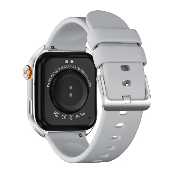 Weofly Edge 2 Smartwatch (Black, Gold, Silver) (WFEG625BL, WFEG625GD, WFEG625SL)