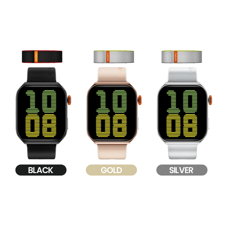 Weofly Edge 2 Smartwatch (Black, Gold, Silver) (WFEG625BL, WFEG625GD, WFEG625SL)