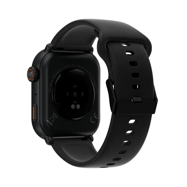 Weofly Power 2 Smartwatch (Black, Silver) (WFPW797BL, WFPW797SL)