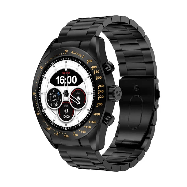 Weofly Aurora 2 Smartwatch (Black. Silver) (WFAU227BL, WFAU227SL)