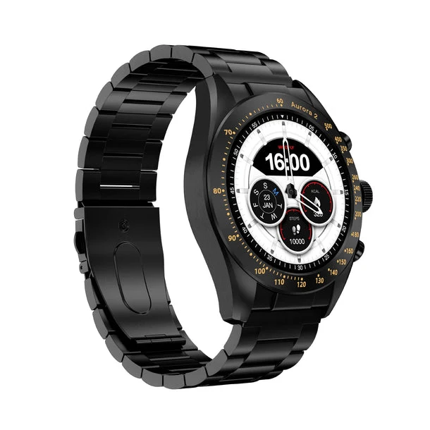 Weofly Aurora 2 Smartwatch (Black. Silver) (WFAU227BL, WFAU227SL)