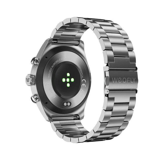 Weofly Aurora 2 Smartwatch (Black. Silver) (WFAU227BL, WFAU227SL)