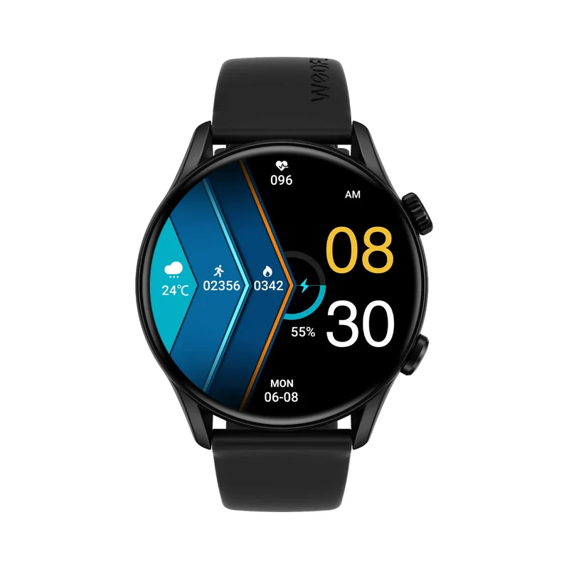 Weofly Spirit 2 Smartwatch (Black, Gold, Silver) (WFSP543BL, WFSP543GD, WFSP543SL)