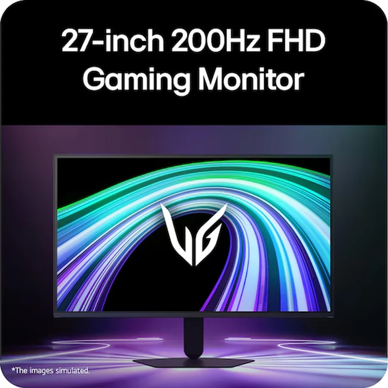LG UltraGear G5 27G523B-B 27" FHD (1920x1080) 200Hz 1ms GTG IPS Gaming Monitor with Tilt Adjustment