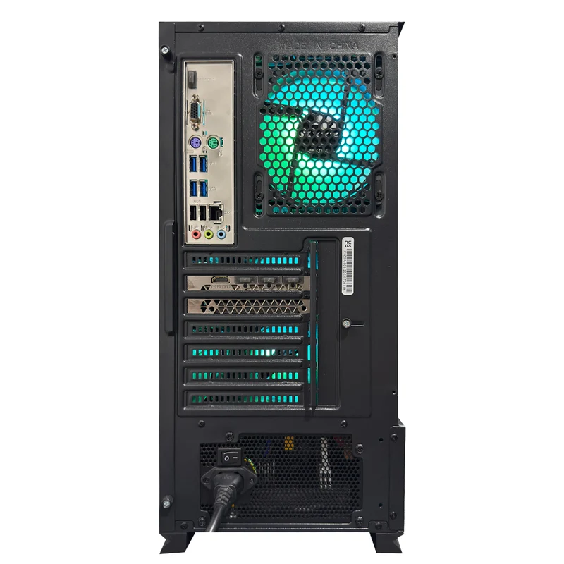 Aurora Airone 300 Black Desktop Gaming PC | AMD Ryzen 7 8700F | 16GB (2x8GB) RAM | 1TB SSD | RTX 5060 Ti | Windows 11 Pro