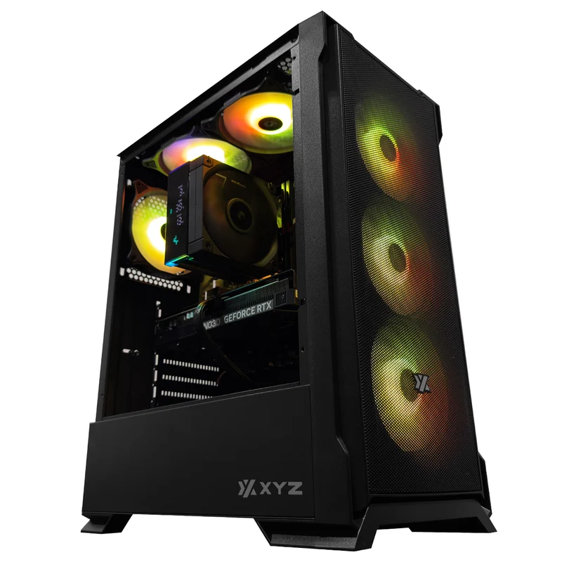 Aurora Airone 300 Black Desktop Gaming PC | AMD Ryzen 7 8700F | 16GB (2x8GB) RAM | 1TB SSD | RTX 5060 Ti | Windows 11 Pro