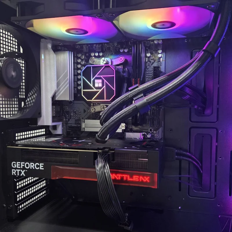 Aurora CG560 Black Desktop Gaming PC | AMD Ryzen 7 8700F| 16GB (2x8GB) RAM | 1TB SSD | RTX 5060 Ti| Windows 11 Pro