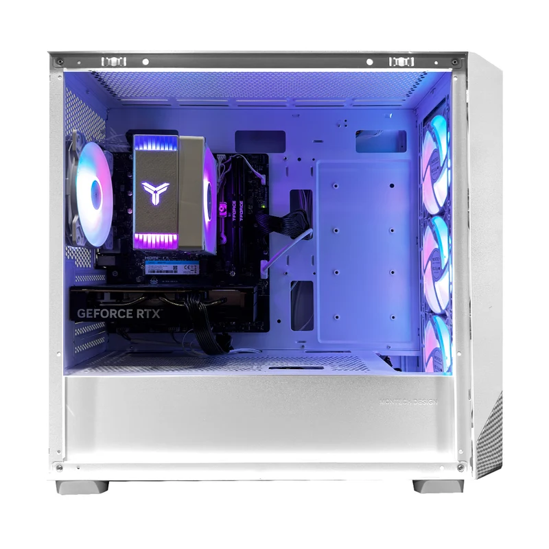 Sigma X5M White Desktop Gaming PC | AMD Ryzen 5 7500F |16GB (2x8GB) RAM | 1TB SSD | RTX 5060 | Windows 11 Pro